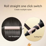 Tuzwa Cordless Mini Curling Iron – Rechargeable Portable Hair Curler with Fast Heating, 3 Temperature Settings, Anti-Scald Design & Auto Shutoff
