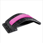 Tuzwa Adjustable Back Stretcher – Multi-Level Lumbar Stretching & Massage Tool for Lower Back Support, Posture, Relaxation & Daily Comfort