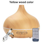 Tuzwa 550ML Essential Oil Diffuser with Remote Control & 7 Color LED Lights – USB Aroma Diffuser for Home, Bedroom & Office