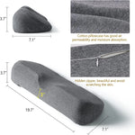 Tuzwa Memory Foam Cervical Pillow – Contoured Ergonomic Neck Support Pillow for Side & Back Sleepers