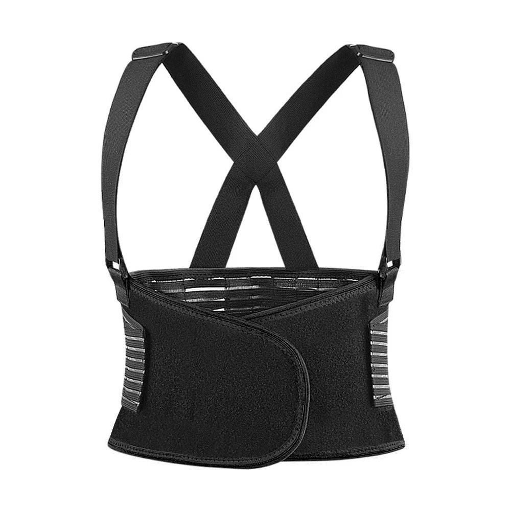 Tuzwa Heavy Duty Back Brace for Lifting – Adjustable Lower Back Support Belt for Men & Women, Work, Gym & Sports