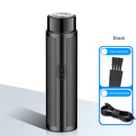Tuzwa Compact Electric Shaver for Men – Rechargeable Cordless Waterproof Razor with Precision Blades for Smooth Shaving & Travel