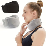 Tuzwa Adjustable Soft Neck Brace – Supportive Sponge Cervical Collar with Breathable Polyester Wrap for Comfortable Neck Support & Rest