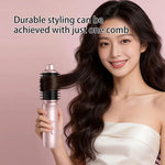Tuzwa 2-in-1 Cordless Hair Curler & Straightener – Wireless Rechargeable Portable Hair Styler with Blow-Dry Function, 5V Travel Design