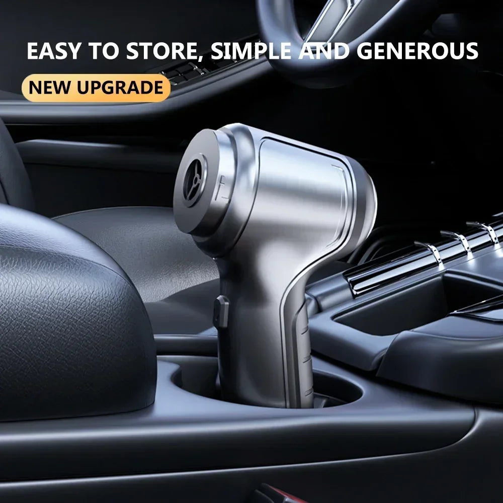 Tuzwa 95000Pa Cordless Car Vacuum Cleaner – Powerful Suction Portable Handheld Vacuum, Rechargeable Lightweight Cleaner for Car & Home