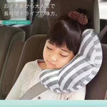 Tuzwa Kids Car Head Support Pillow with Adjustable Strap – Soft Travel Neck Cushion for Children, Road Trips & Car Rides