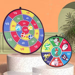 Tuzwa Sticky Ball Dart Board Game for Kids – Indoor Outdoor Target Toss Toy Set for Parent-Child Play & Family Activities