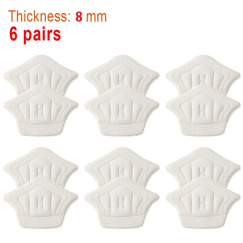 Tuzwa Adjustable Heel Pads for Shoes – Lightweight Foam Heel Cushions with Anti-Wear Support for Sports Shoes & Everyday Footwear