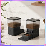 Tuzwa RFID Microchip Pet Feeder – 4.5L Automatic Cat & Dog Feeder with Timed Feeding, Selective Access & Anti-Theft Design