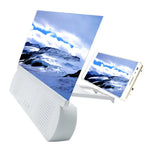 Tuzwa 10-Inch 3D Phone Screen Magnifier with Bluetooth Speaker – Portable Smartphone Screen Amplifier for iPhone & Android, Movies & Videos
