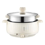 Tuzwa Multi-Layer Electric Cooker | Non-Stick Mini Hot Pot & Steamer with Rapid Heating for Rice, Noodles & Healthy Meals