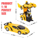 Tuzwa Transforming RC Car – 2-in-1 Remote Control Sports Car with Transforming Design, Electric Operation & Ready-to-Go Play