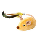 Tuzwa Interactive Cat Toy – Automatic Sensing Moving Plush Mouse Toy for Cats & Kittens, USB Rechargeable Electronic Cat Mouse Toy