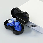Tuzwa Swimming Earplugs – Waterproof Reusable Silicone Ear Plugs for Swimming & Diving, Comfortable Noise Reduction Earplugs