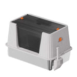 Tuzwa Extra Large Enclosed Cat Litter Box | Semi-Closed High-Sided Litter Tray with Odor Control | Easy-Clean Cat Toilet for Indoor Cats