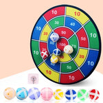 Tuzwa Sticky Ball Dart Board Game for Kids – Indoor Outdoor Target Toss Toy Set for Parent-Child Play & Family Activities
