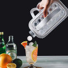 Ice Ball Maker Kettle, 2 in 1 Ice Cube Tray, Leak Proof Water Bottle, Ice Ball Mold for Cocktails and Iced Coffee