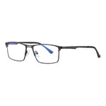 Tuzwa Blue Light Blocking Glasses for Men – Rectangle Computer Glasses for Screen Use with Lightweight Frame