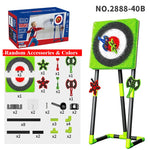 Tuzwa Axe Throwing Target Game Set – Bristle Board with Plastic Throwing Axes for Indoor Outdoor Backyard & Yard Games, Ages 14+