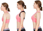 Tuzwa Adjustable Posture Corrector for Men & Women – Breathable Cotton & Neoprene Back Support Brace for Everyday Posture Support