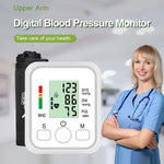 Tuzwa Automatic Upper Arm Blood Pressure Monitor – Digital BP Machine with LCD Display & Cuff for Home Blood Pressure Monitoring