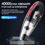 Tuzwa Cordless Handheld Vacuum Cleaner – Strong Suction Portable Car & Home Vacuum, Rechargeable, Lightweight 0.68kg