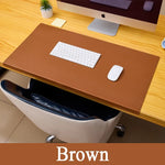 Tuzwa PU Leather Desk Mat – Large Non-Slip Desk Pad & Mouse Pad for Office, Gaming & Computer Desk, Multiple Sizes & Colors