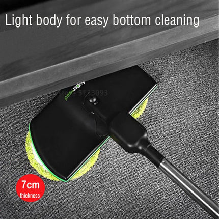 Cordless Electric Spin Mop Floor Cleaner, Floor Scrubber with Waxing Pads – image 4