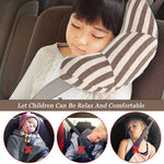 Tuzwa Kids Car Head Support Pillow with Adjustable Strap – Soft Travel Neck Cushion for Children, Road Trips & Car Rides
