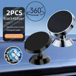Tuzwa Universal Magnetic Car Phone Mount | Dashboard & Windshield Holder with Powerful Magnetic Grip for iPhone, Samsung, Xiaomi & Android