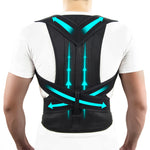 Tuzwa Posture Corrector Back Brace for Men & Women – Adjustable Breathable Full Back Support with Ergonomic Straps