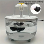 Tuzwa Rechargeable Cat Water Fountain | Automatic Filtered Pet Drinking Fountain with Adjustable Water Flow