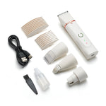 Tuzwa Dog Grooming Clippers 4-in-1 – USB Rechargeable Electric Pet Hair Trimmer for Dogs & Cats, Cordless Grooming Kit