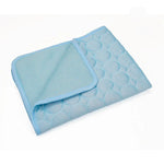 Tuzwa Pet Cooling Mat – 100% Cotton Breathable Summer Bed Mat for Dogs & Cats, Hand Washable Cooling Pad for Comfortable Rest