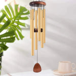 Tuzwa Aluminum Wind Chime – Soothing Outdoor Hanging Wind Chimes with Metal Tube Design for Garden, Patio, Porch & Balcony Decor