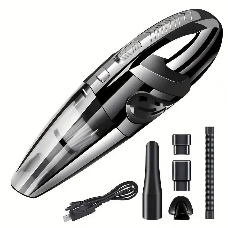 Tuzwa Cordless Handheld Vacuum Cleaner – Strong Suction Portable Car & Home Vacuum, Rechargeable, Lightweight 0.68kg
