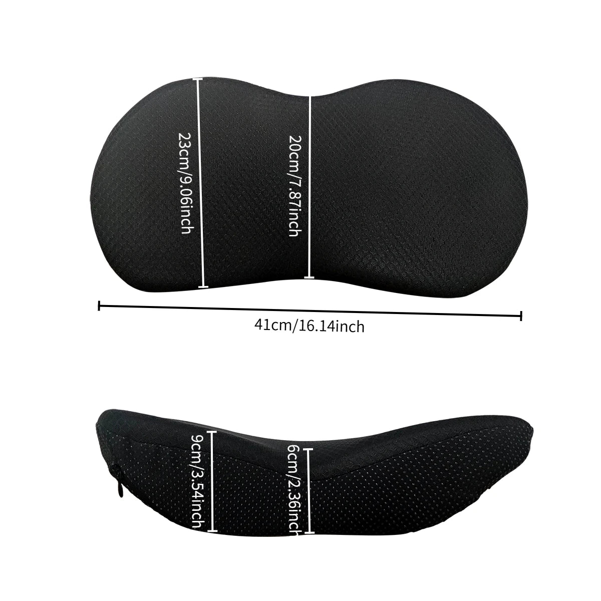Tuzwa Memory Foam Car Seat Cushion – Height Increase Ergonomic Driver Seat Cushion with High-Density Foam & Washable Cover