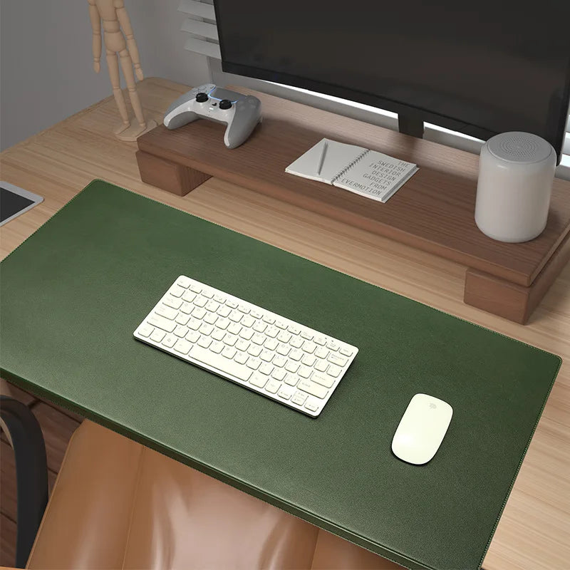 Tuzwa PU Leather Desk Mat – Large Non-Slip Desk Pad & Mouse Pad for Office, Gaming & Computer Desk, Multiple Sizes & Colors