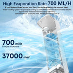 Tuzwa 3-in-1 Portable Evaporative Air Cooler – Quiet Cooling Fan with 24-Hour Timer, 220V AC for Home & Office