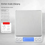 Tuzwa Digital Coffee Scale with Tare Function | Precision Espresso Scale with LCD Display for Pour Over, Drip Coffee & Baking