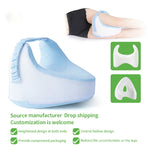 Tuzwa Memory Foam Leg Pillow – Ergonomic Heart-Shaped Knee & Leg Support Pillow for Side Sleepers, Joint Comfort & Alignment