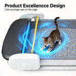 Tuzwa Smart self cleaning cat litter box | Self-Cleaning Large Capacity Cat Toilet with Odor Control for Multi-Cat Homes