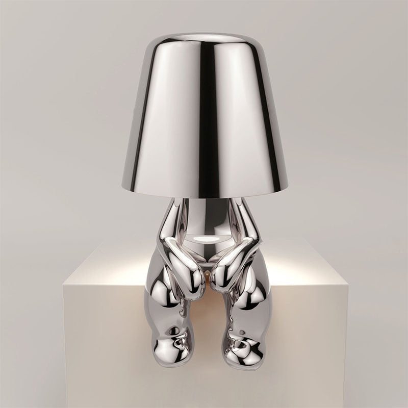 Tuzwa Rechargeable LED Table Lamp – Cordless Metal Desk Lamp with USB Charging, Integrated LED & Portable Modern Design