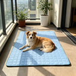 Tuzwa Extra Large Dog Cooling Mat – Breathable XL Pet Bed Mat, Machine Washable Summer Cooling Bed for Large Dogs & All Breeds