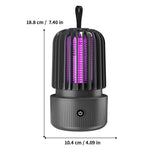 Tuzwa USB Mosquito Killer Lamp with 360° Trapping Light – Portable Indoor Bug Zapper & Insect Trap for Home