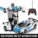 Tuzwa Transforming RC Car – 2-in-1 Remote Control Sports Car with Transforming Design, Electric Operation & Ready-to-Go Play