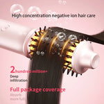 Tuzwa 2-in-1 Cordless Hair Curler & Straightener – Wireless Rechargeable Portable Hair Styler with Blow-Dry Function, 5V Travel Design