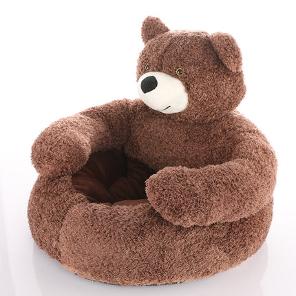 Small Dog Bed Washable with Raised Sides and Non Slip Bottom