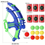 Tuzwa Soft Bullet Target Practice Toy for Kids – 20.5cm Interactive Plastic Shooting Target Game for Indoor & Outdoor Play