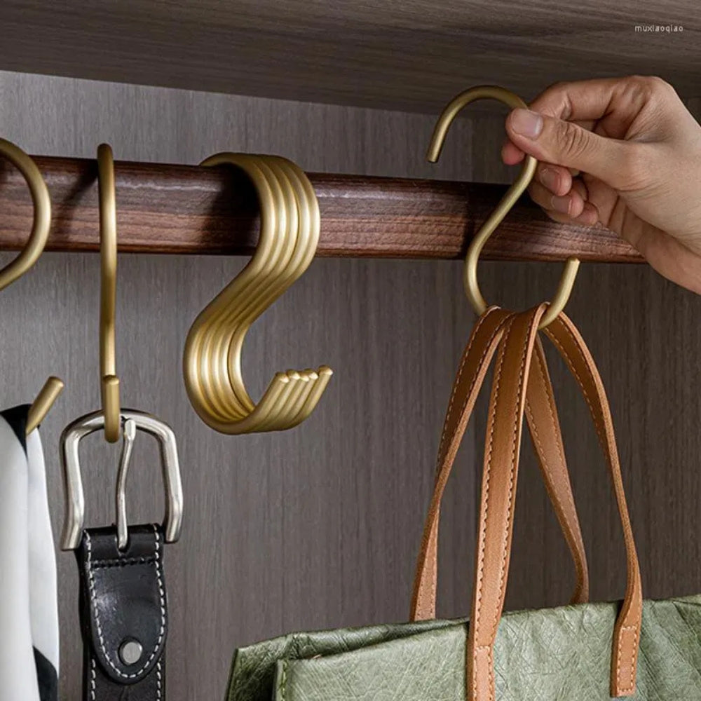 S Hook Clothes Holders with Durable Design | Space-Saving Solution for Organization 4